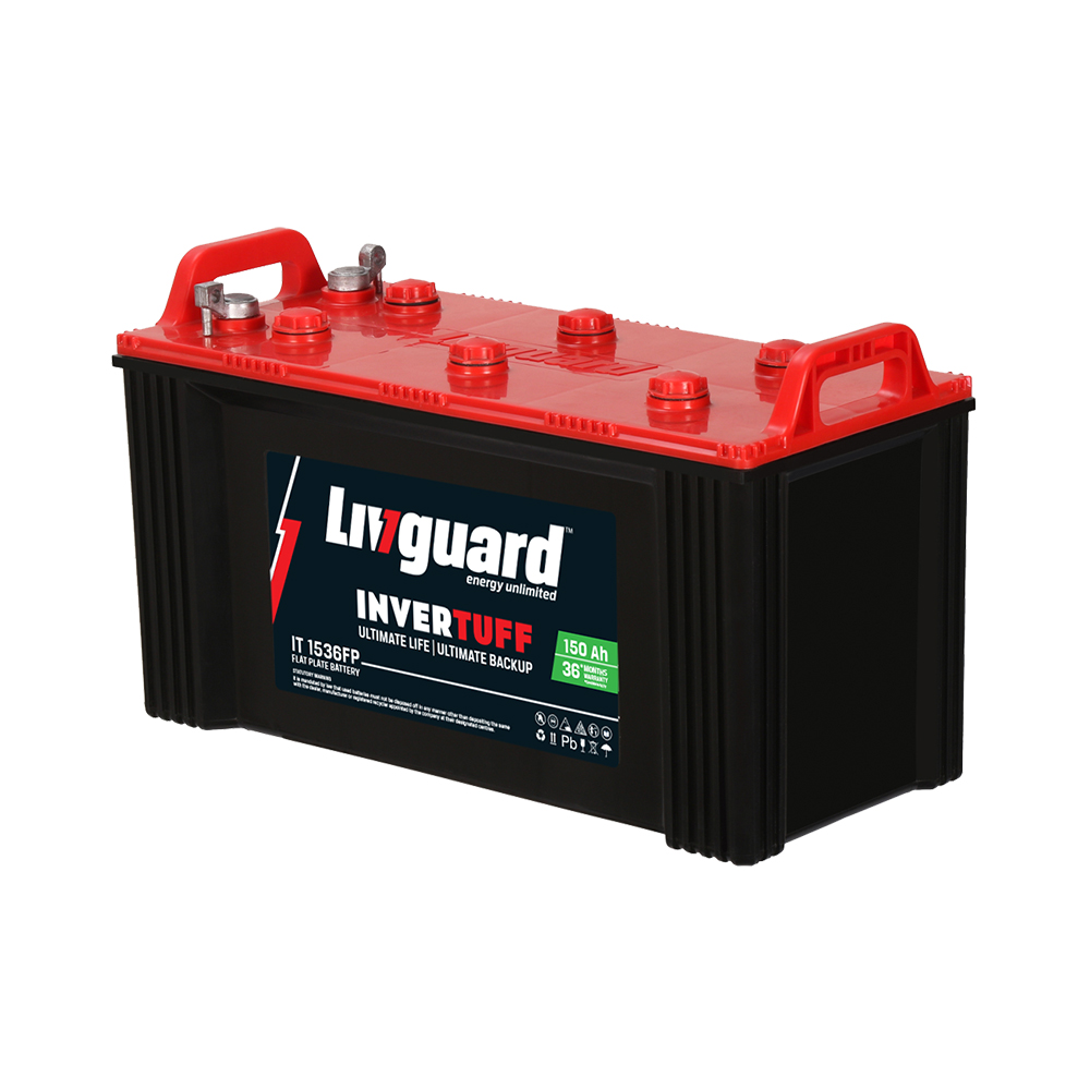 Livguard 150Ah IT 1536 FP Battery inverter chennai 